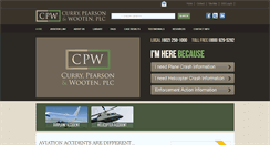 Desktop Screenshot of airaccidentlaw.com